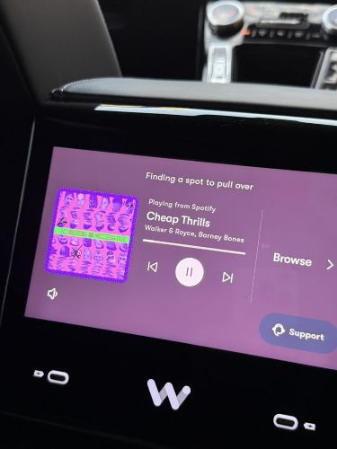 select Waymo | Play Spotify on Waymo
