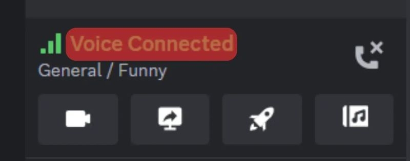show Voice Connected | Discord Music Bots That Play YouTube Music