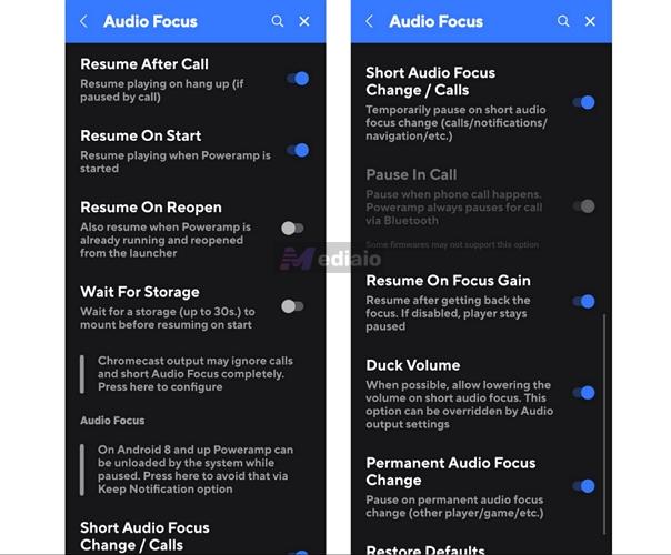 Audio Focus | Poweramp Music Player Review