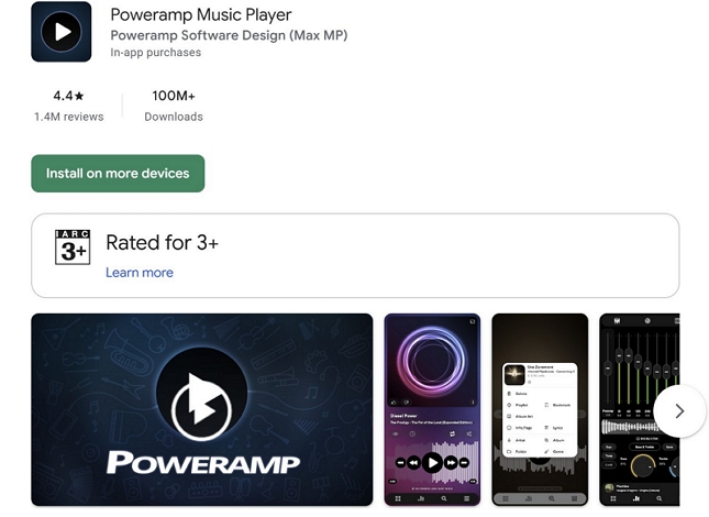 purchase in app | Poweramp Music Player Review