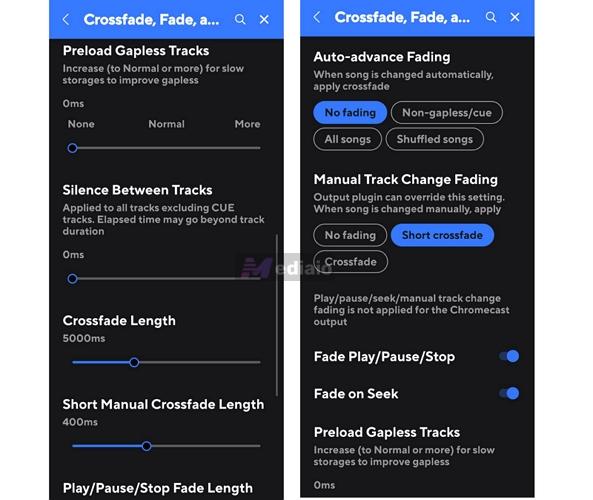 crossfade | Poweramp Music Player Review