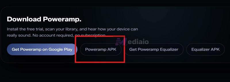 go to powerampapp.com | Poweramp Music Player Review