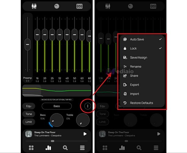 save own presets | Poweramp Music Player Review