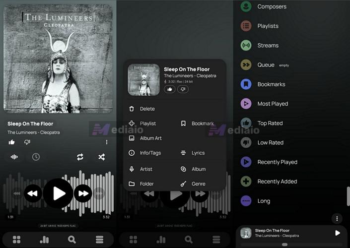 sort messy folders | Poweramp Music Player Review
