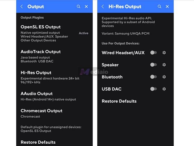 high-resolution audio engine | Poweramp Music Player Review