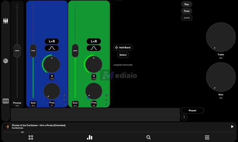 Parametric Equalizer | Poweramp Music Player Review