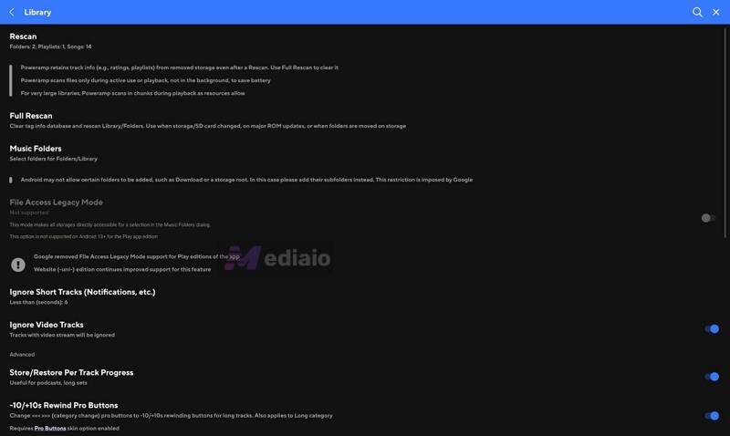 Poweramp library | Poweramp Music Player Review