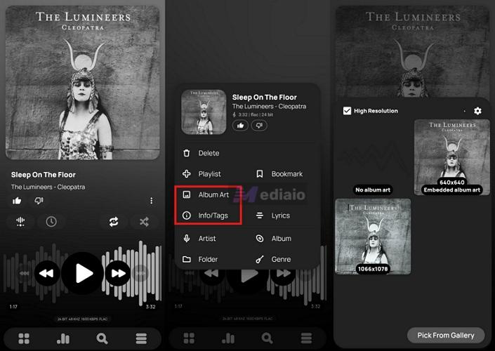add tracks | Poweramp Music Player Review