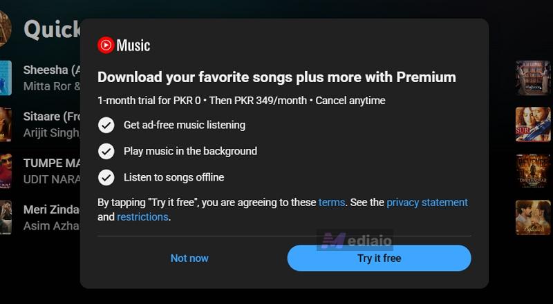 choose Download | Download Music from YouTube Music to Computer