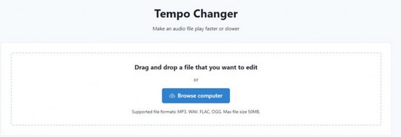 Prepare your audio | how to make music bpm slower using ai