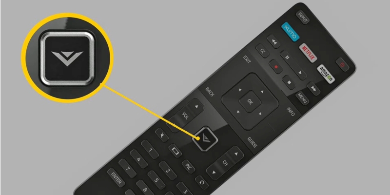 press V | Get Spotify on VIZIO TV