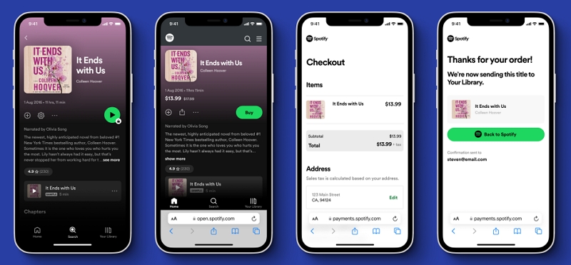 purchase audiobooks | Play and Download Audiobooks from Spotify