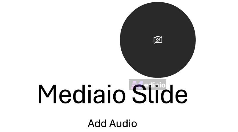 camera feed | Record Audio on PowerPoint Computer