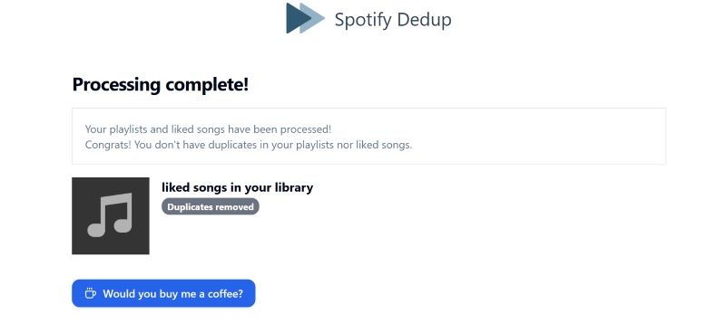 revisit playlist | Remove Duplicates from Spotify Playlists