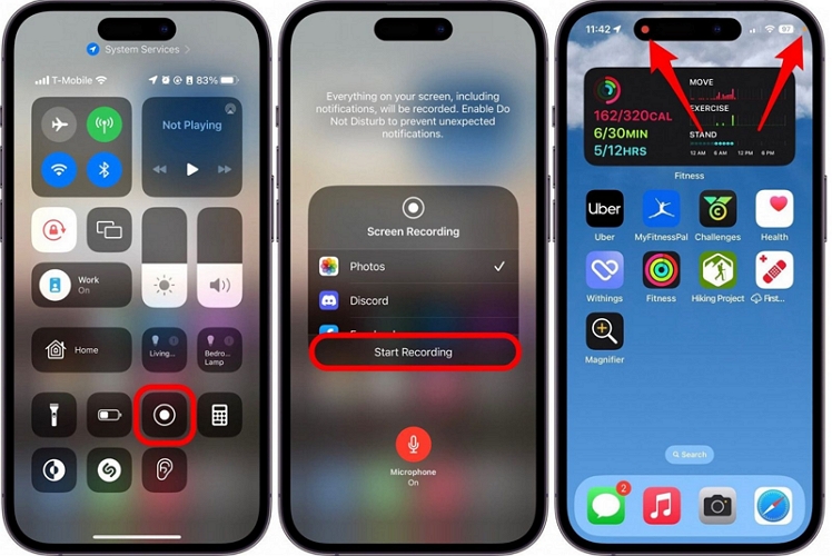 tap Start Recording | Rip Music from YouTube