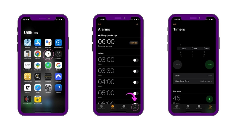 Clock App | apple music sleep timer