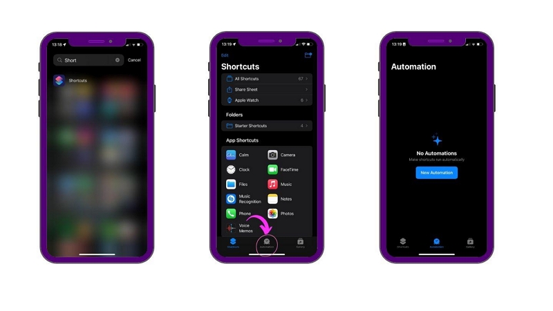 Shortcuts Automation | apple music sleep timer