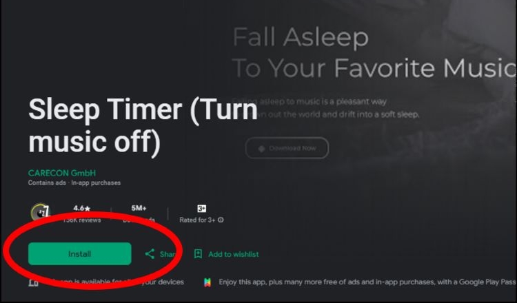 install Sleep Timer | Set Sleep Timer on Spotify