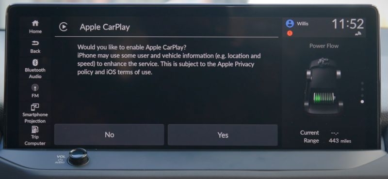 unlock iPhone | Spotify on Apple CarPlay