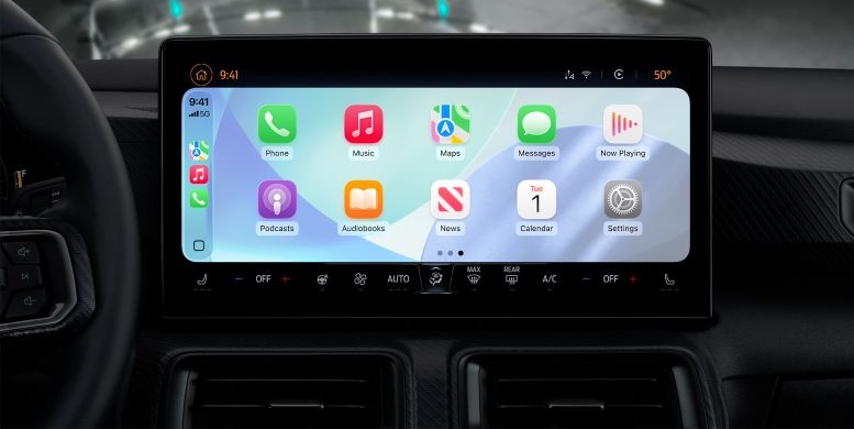 car screen | Spotify on Apple CarPlay