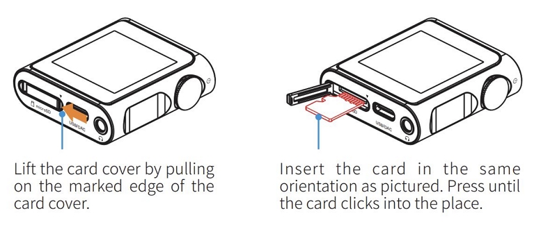 MicroSD card | Shanling M0 Pro Portable Music Player