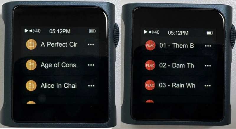 browse files | Shanling M0 Pro Portable Music Player