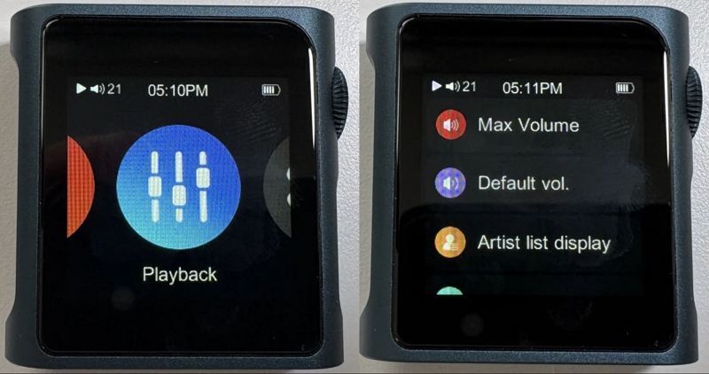 tap Playback | Shanling M0 Pro Portable Music Player