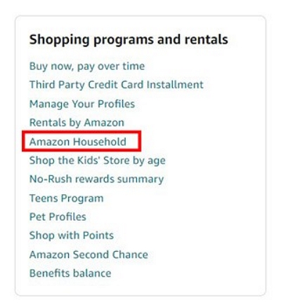Share via amazon household | share amazon music playlist