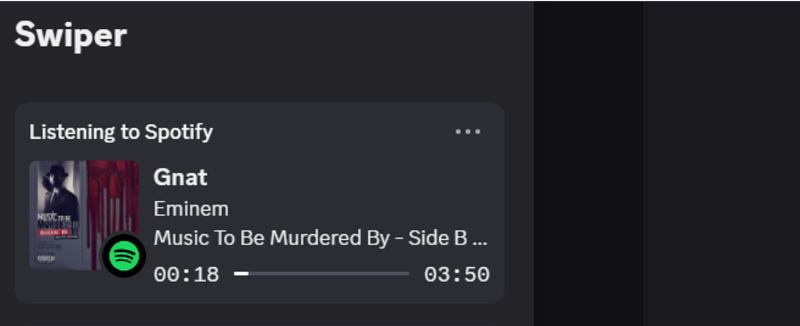 listening to Spotify | Show What You're Listening to on YouTube Music on Discord