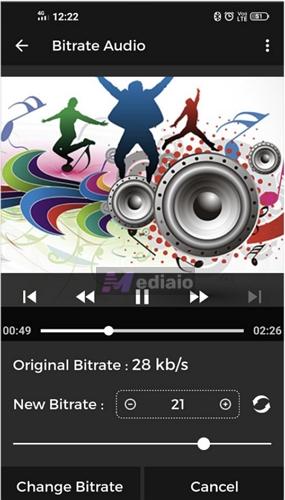 use Choose Bitrate | Shrink MP3 File Size