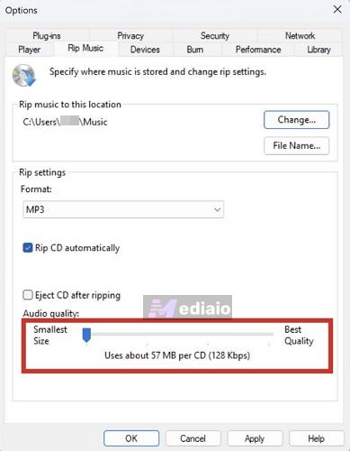 rip CDs in MP3 | Shrink MP3 File Size