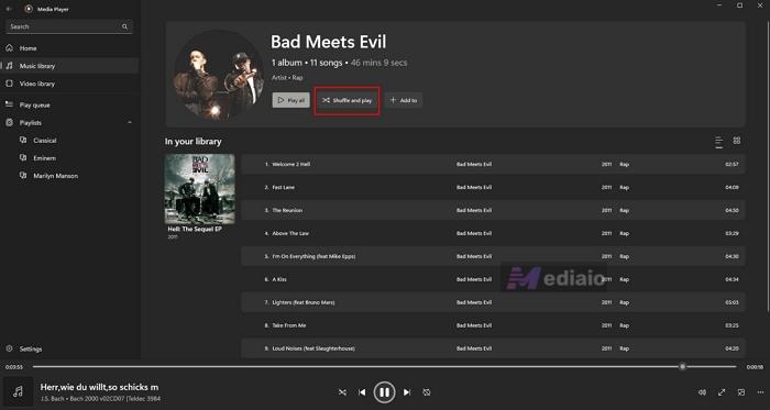 use Shuffle WMP | Spotify Playlist Randomizers Online