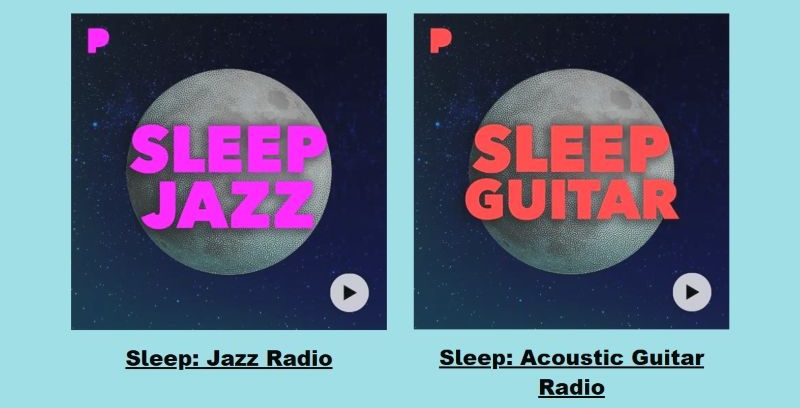 Sleep Guitar station | Pandora Sleep Timer