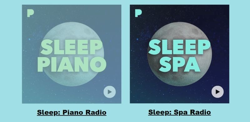 Spa station | Pandora Sleep Timer