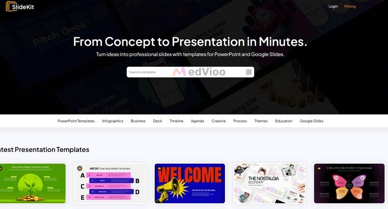 Slidekit | Spotify Slides Templates