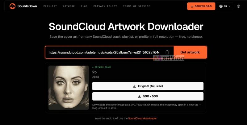 SoundsDown Feedback | SoundCloud PFP Downloaders