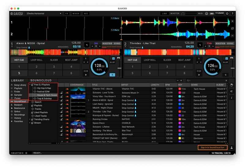 SoundCloud Go | apple music dj software