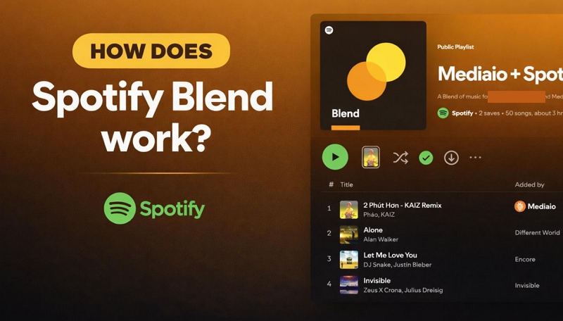 Spotify Blend | How Does Spotify Blend Work