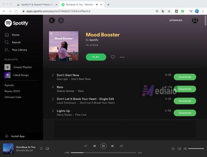 download music with Spotify & Deezer | Spotify Downloader Chrome Extensions