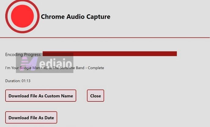 choose Download File as Custom Name | Spotify Downloader Chrome Extensions
