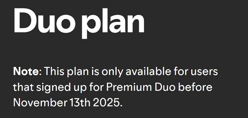 Duo availability | How Does Spotify Duo Work