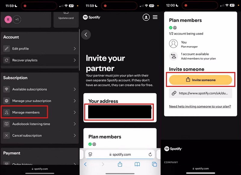 tap Invite someone | How Does Spotify Duo Work
