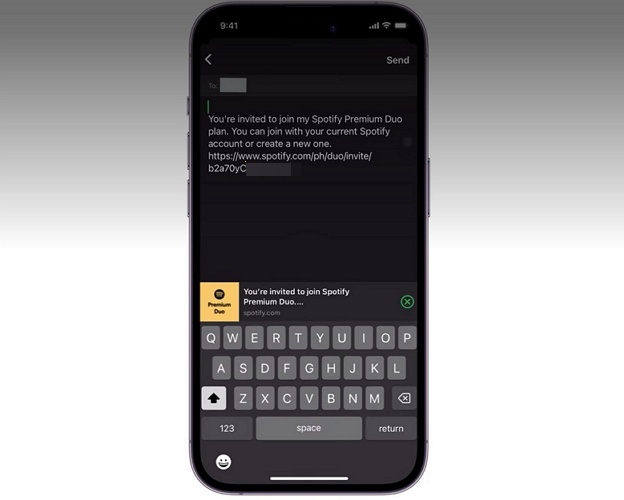 copy the link | How Does Spotify Duo Work