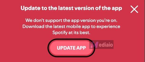 outdated app | Why Does Spotify Keep Logging Me Out