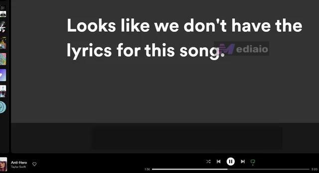sync delay | Spotify Lyrics Not Showing