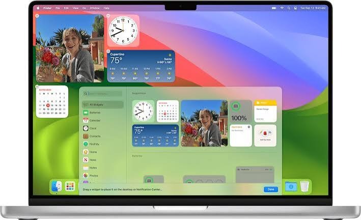 click Done | Spotify Widgets for Mac