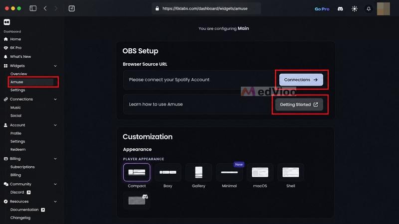 pair AirPods | Spotify Overlays for OBS