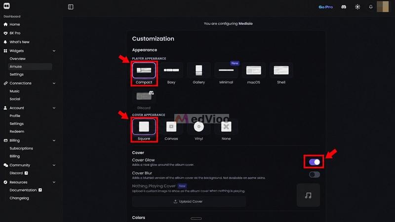 click Add Profile | Spotify Overlays for OBS