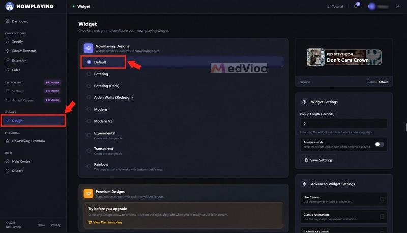 pair AirPods | Spotify Overlays for OBS