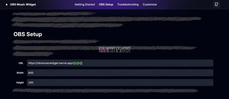 build copy-paste URL | Spotify Overlays for OBS
